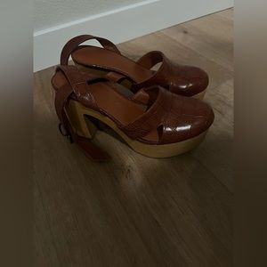 Size 6 Free People heels